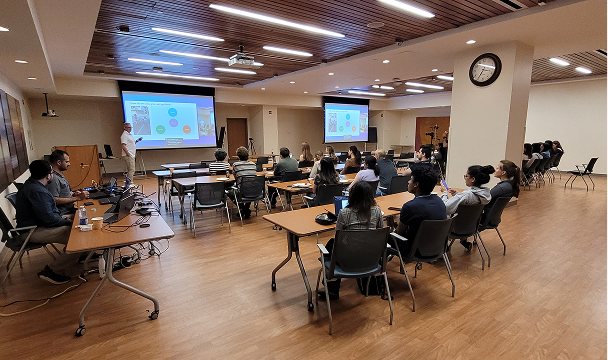 Aging Team hosting a presentation by Dr. Ron Buliung, UofT Distinguished Professor of Geographies of Disability and Ableism, on intersections of urban design, disability, and mobility Photo
